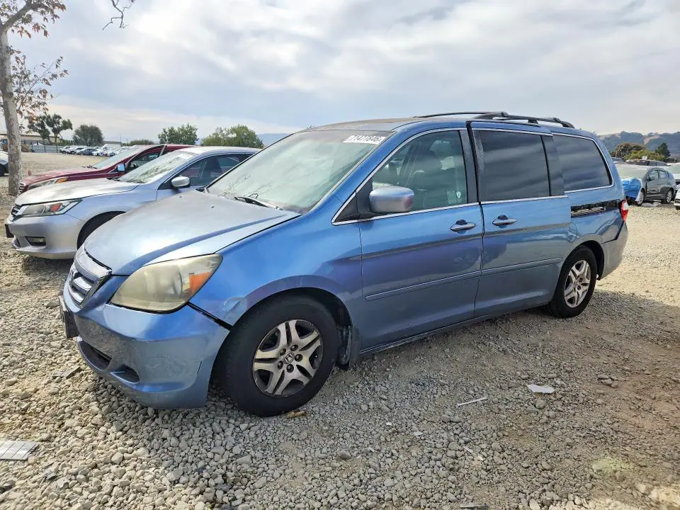 2005 HONDA ODYSSEY VIN 5FNRL38745B092918 фото 1