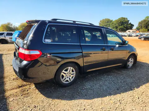 5FNRL38666B454272 — 2006 Honda Odyssey, фото 3 с аукциона Copart, Боковая часть