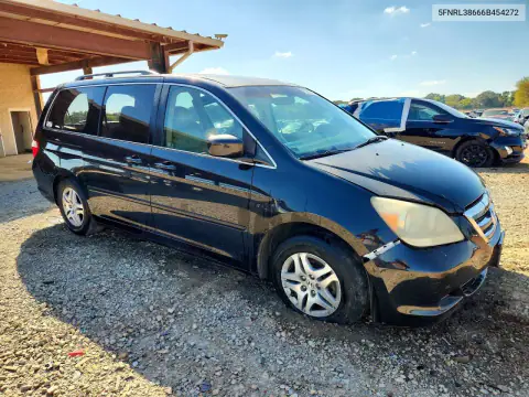 5FNRL38666B454272 — 2006 Honda Odyssey, фото 4 с аукциона Copart, Боковая часть