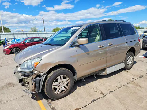 5FNRL38777B105678 — 2007 Honda Odyssey, Передняя часть (Front End), фото до ремонта