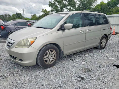 5FNRL38637B415446 — 2007 Honda Odyssey, Задняя часть (Rear End), фото до ремонта