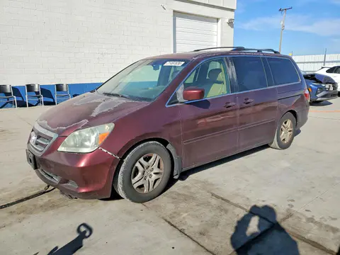 5FNRL38707B455248 — 2007 Honda Odyssey, Передняя часть (Front End), фото до ремонта