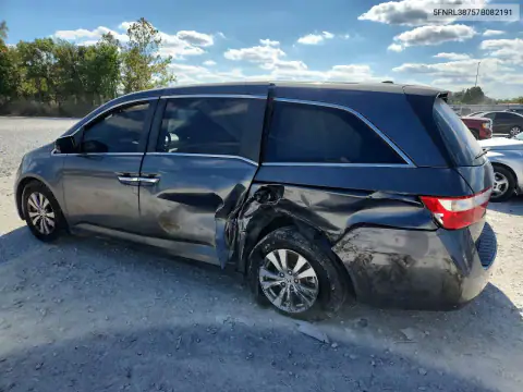 5FNRL38757B082191 — 2007 Honda Odyssey, фото 2 с аукциона Copart, Ходовая часть