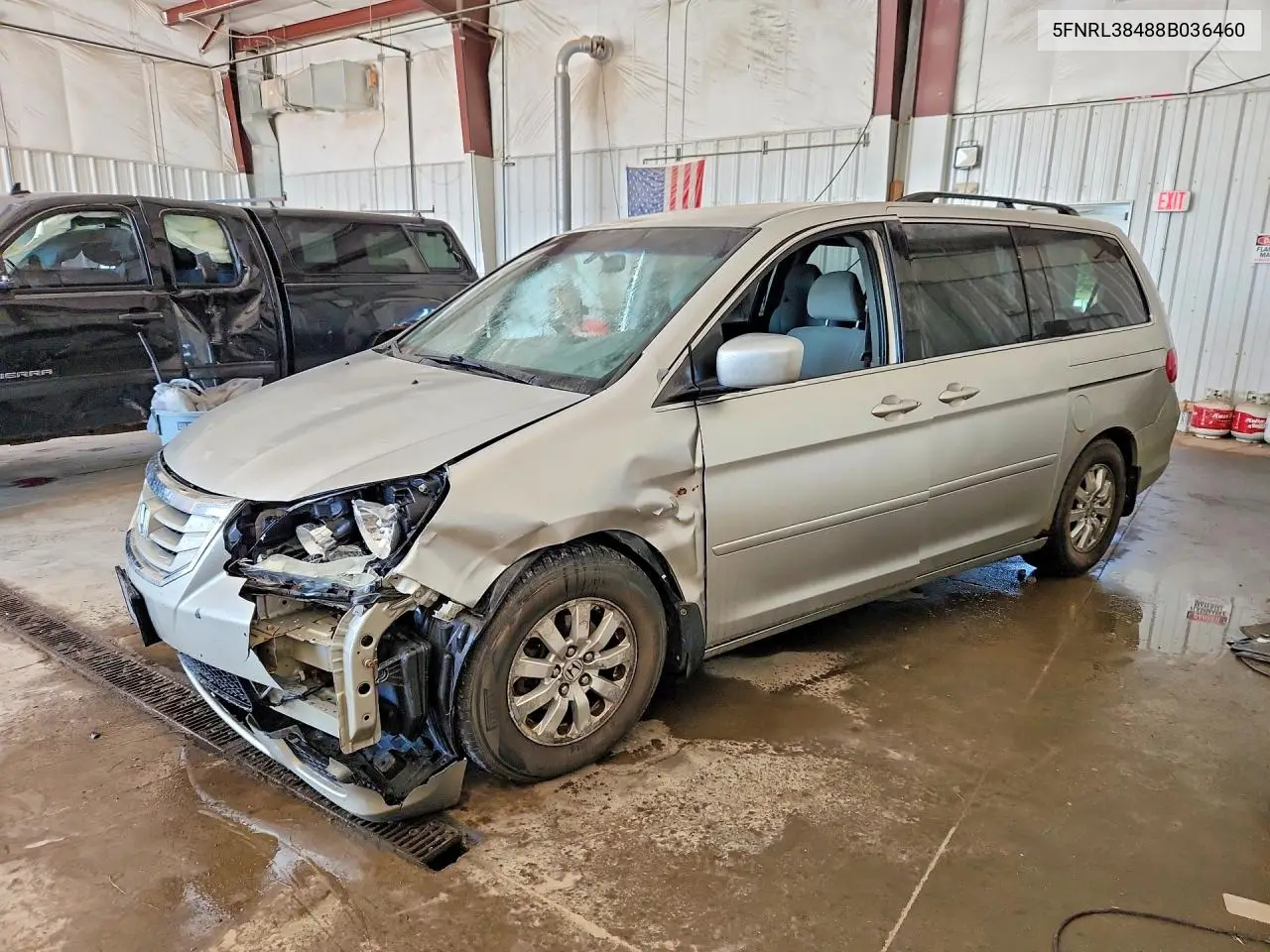 2008 Honda Odyssey Ex VIN 5FNRL38488B036460 фото 1