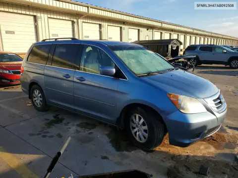 2010 Honda Odyssey Ex VIN 5FNRL3H47AB092508 фото 4