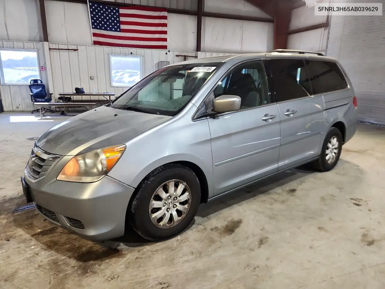2010 Honda Odyssey Exl VIN 5FNRL3H65AB039629 фото 1