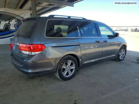 2010 Honda Odyssey Touring VIN 5FNRL3H92AB044765 фото 3