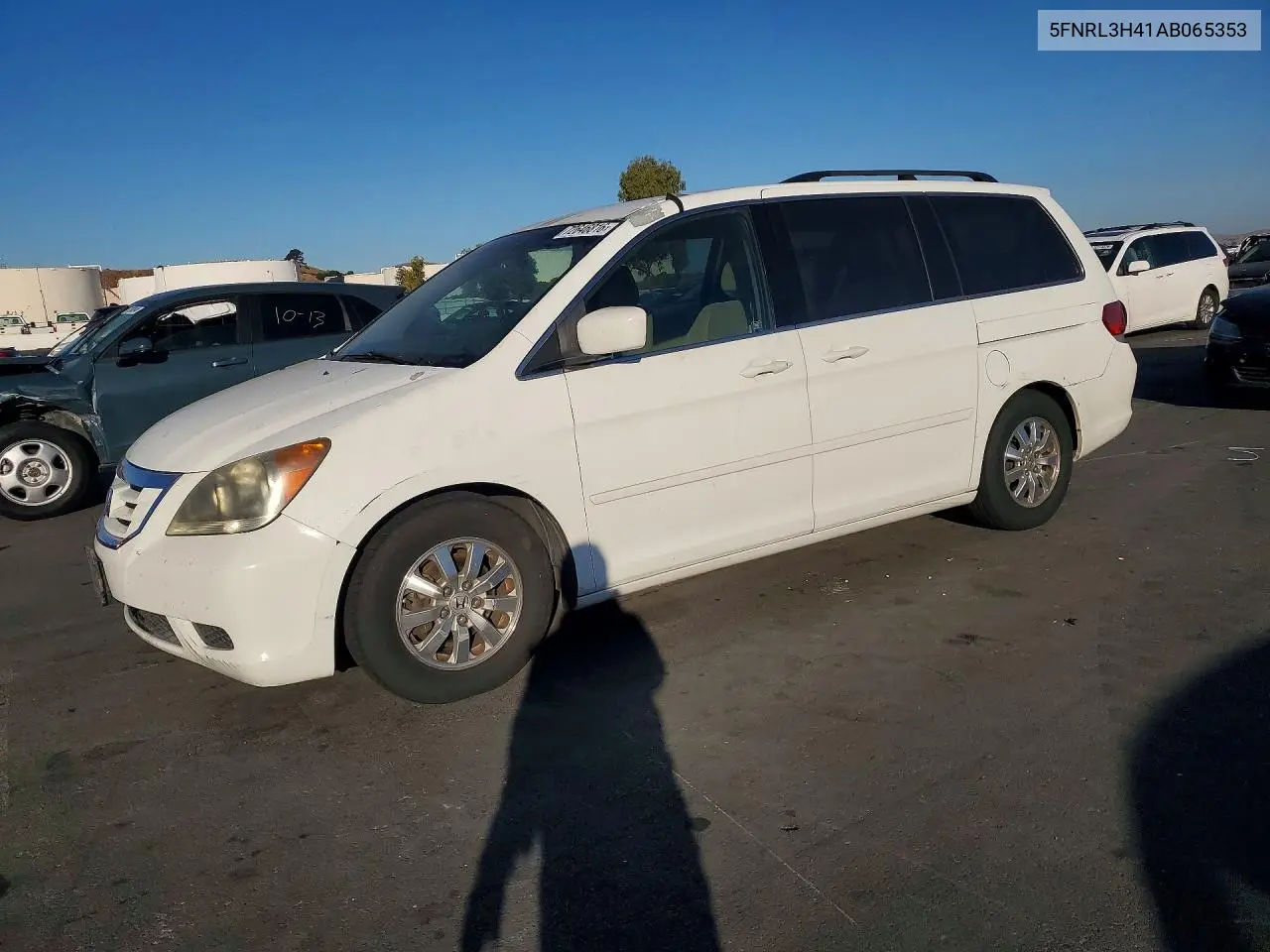 5FNRL3H41AB065353 Honda Odyssey 2010 — повреждение Передняя часть, фото до ремонта