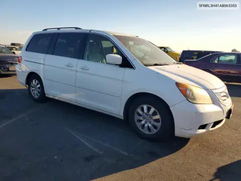 5FNRL3H41AB065353 — 2010 Honda Odyssey, фото 4 с аукциона Copart, Передняя часть