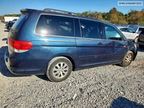 5FNRL3H68AB018225 — 2010 Honda Odyssey, фото 3 с аукциона Copart, Передняя часть