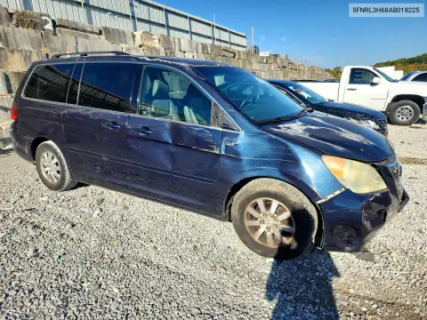 5FNRL3H68AB018225 — 2010 Honda Odyssey, фото 4 с аукциона Copart, Передняя часть