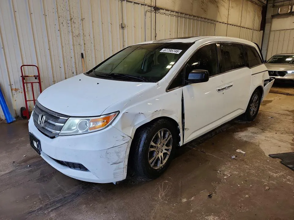 2011 HONDA ODYSSEY VIN 5FNRL5H68BB091284 фото 1