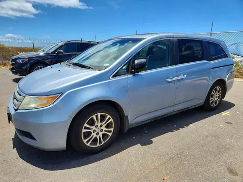 5FNRL5H61CB129620 — 2012 Honda Odyssey, Задняя часть (Rear End), фото до ремонта