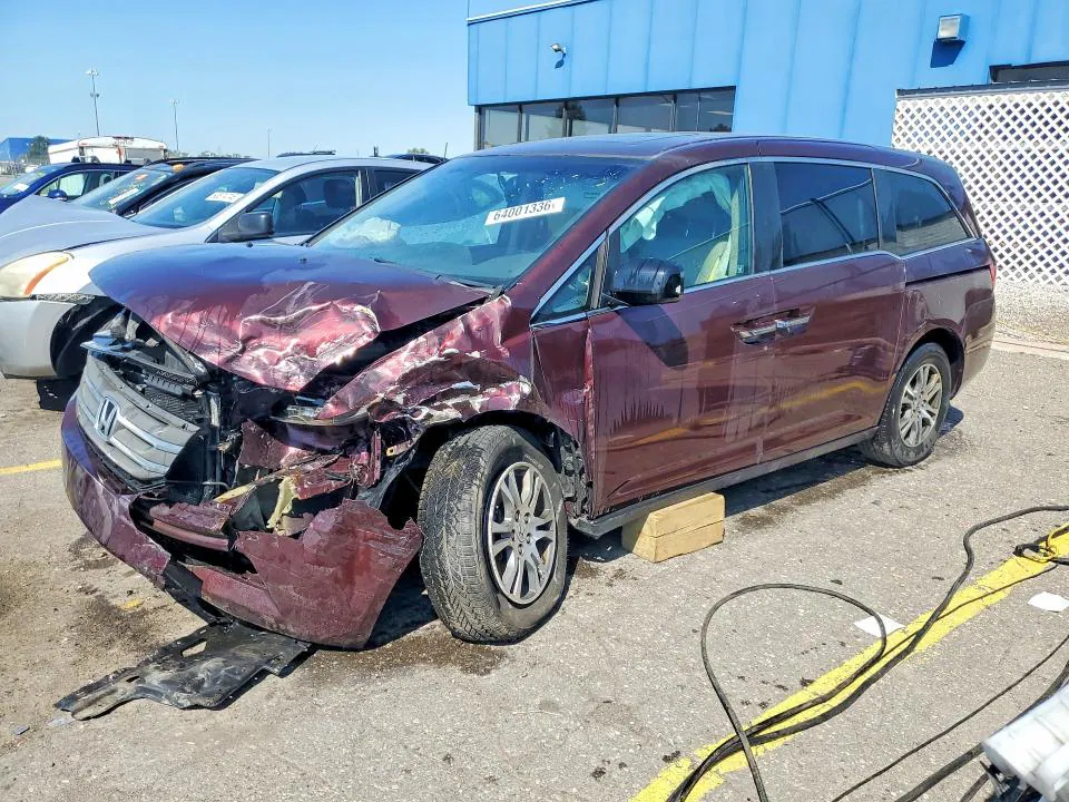 2012 HONDA ODYSSEY VIN 5FNRL5H60CB116390 фото 1