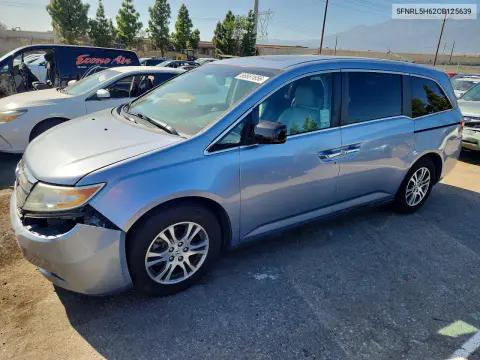 5FNRL5H62CB125639 — 2012 Honda Odyssey, Передняя часть, фото до ремонта