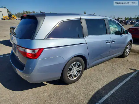 2012 Honda Odyssey Exl VIN 5FNRL5H62CB125639 фото 3