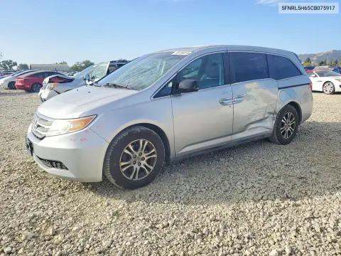 5FNRL5H65CB075917 — 2012 Honda Odyssey, Сторона, фото до ремонта