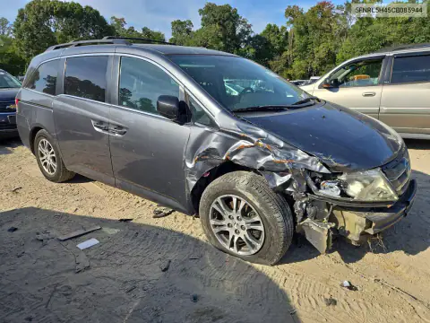 5FNRL5H45CB085944 — 2012 Honda Odyssey, фото 4 с аукциона Copart, Передняя часть