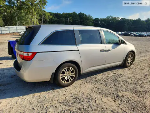 5FNRL5H41CB011100 — 2012 Honda Odyssey, фото 3 с аукциона Copart, Передняя часть