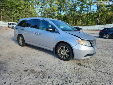 5FNRL5H41CB011100 — 2012 Honda Odyssey, фото 4 с аукциона Copart, Передняя часть