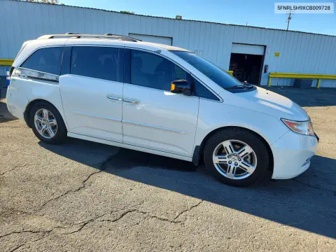 2012 Honda Odyssey Touring VIN 5FNRL5H9XCB009728 фото 4