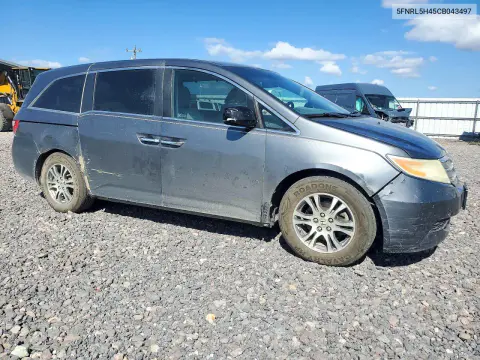 2012 Honda Odyssey Ex VIN 5FNRL5H45CB043497 фото 4