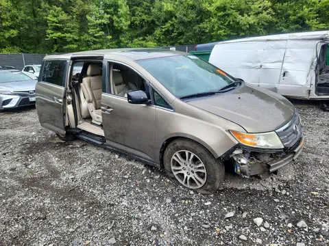 2013 HONDA ODYSSEY VIN 5FNRL5H66DB070159 фото 4