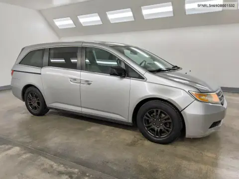 2013 Honda Odyssey Exl VIN 5FNRL5H69DB001532 фото 4