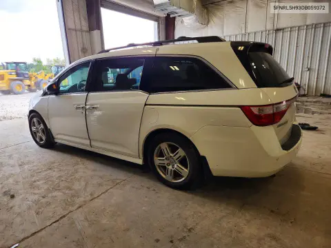 2013 Honda Odyssey Touring VIN 5FNRL5H93DB059372 фото 2