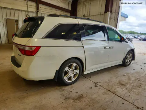 2013 Honda Odyssey Touring VIN 5FNRL5H93DB059372 фото 3