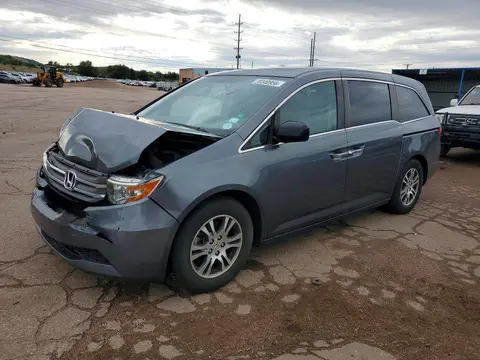 5FNRL5H6XDB034488 — 2013 Honda Odyssey, Передняя часть (Front End), фото до ремонта