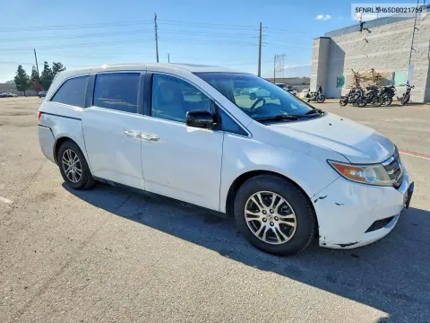 2013 Honda Odyssey Exl VIN 5FNRL5H65DB021759 фото 4