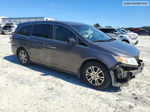 2013 Honda Odyssey Exl VIN 5FNRL5H69DB079230 фото 4