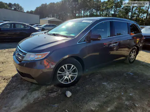 5FNRL5H64DB087476 — 2013 Honda Odyssey, Сторона, фото до ремонта