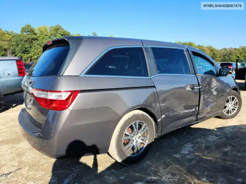 2013 Honda Odyssey Exl VIN 5FNRL5H64DB087476 фото 3