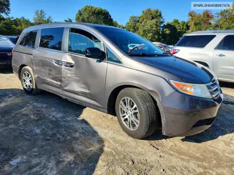 2013 Honda Odyssey Exl VIN 5FNRL5H64DB087476 фото 4