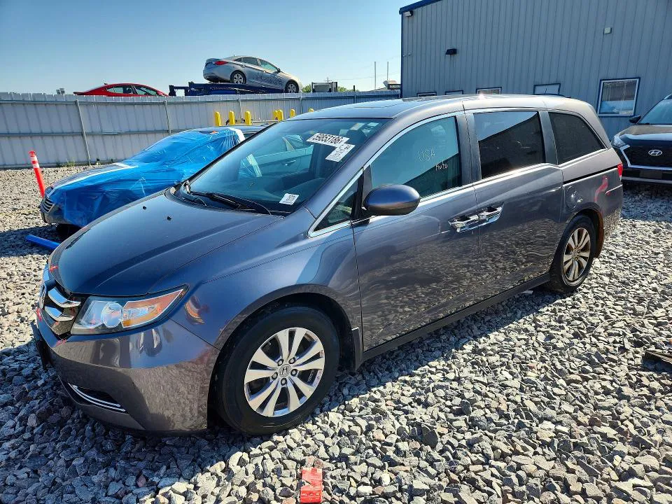 2014 HONDA ODYSSEY VIN 5FNRL5H62EB075280 фото 1