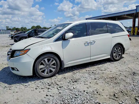 5FNRL5H90EB098888 — 2014 Honda Odyssey, Передняя часть (Front End), фото до ремонта