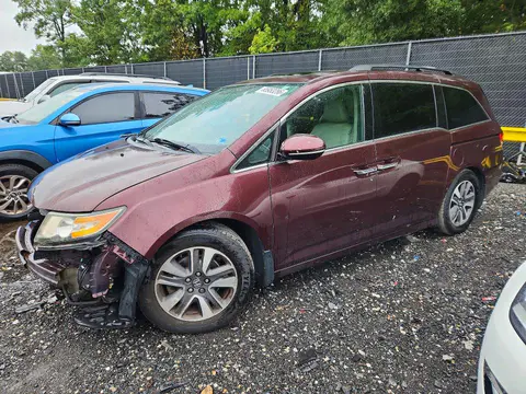 5FNRL5H98EB039961 — 2014 Honda Odyssey, Передняя часть (Front End), фото до ремонта