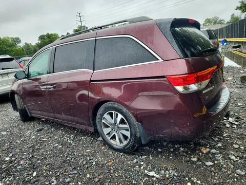 2014 HONDA ODYSSEY VIN 5FNRL5H98EB039961 фото 2