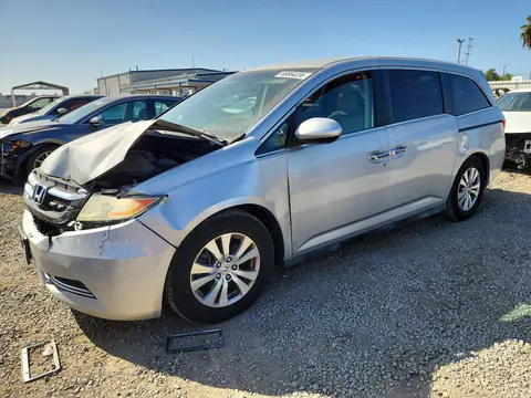 5FNRL5H49EB130029 — 2014 Honda Odyssey, Передняя часть (Front End), фото до ремонта