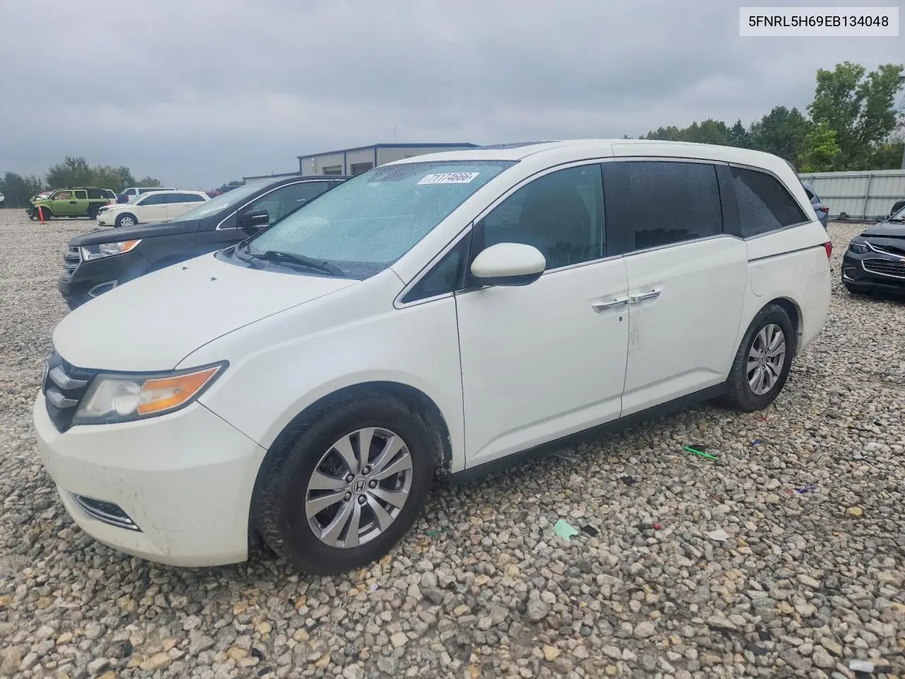 2014 Honda Odyssey Exl VIN 5FNRL5H69EB134048 фото 1