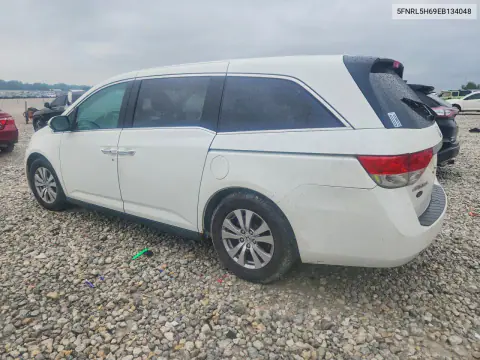 2014 Honda Odyssey Exl VIN 5FNRL5H69EB134048 фото 2
