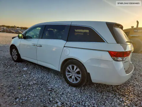 2014 Honda Odyssey Exl VIN 5FNRL5H61EB069485 фото 2