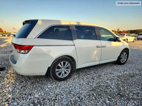 2014 Honda Odyssey Exl VIN 5FNRL5H61EB069485 фото 3