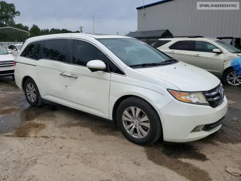 2014 Honda Odyssey Exl VIN 5FNRL5H68EB034782 фото 4