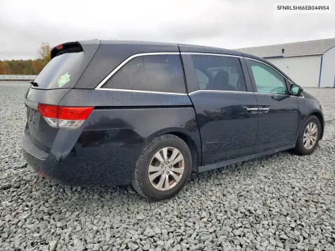 2014 Honda Odyssey Exl VIN 5FNRL5H66EB044954 фото 3