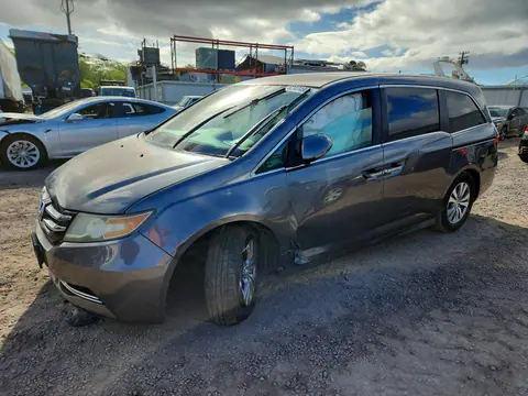 5FNRL5H40FB047820 — 2015 Honda Odyssey, Передняя часть (Front End), фото до ремонта