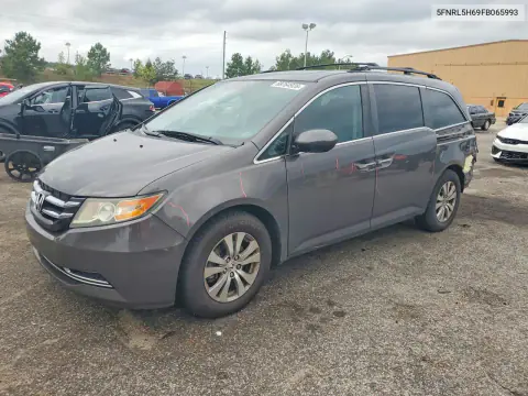 2015 Honda Odyssey Exl VIN 5FNRL5H69FB065993 фото 1