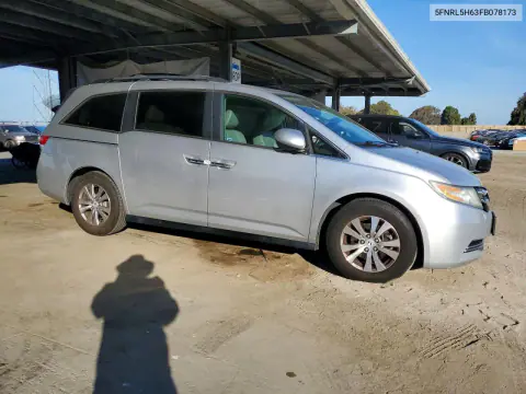 2015 Honda Odyssey Exl VIN 5FNRL5H63FB078173 фото 4